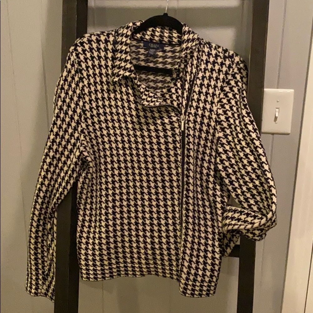 Chaps zippered jacket